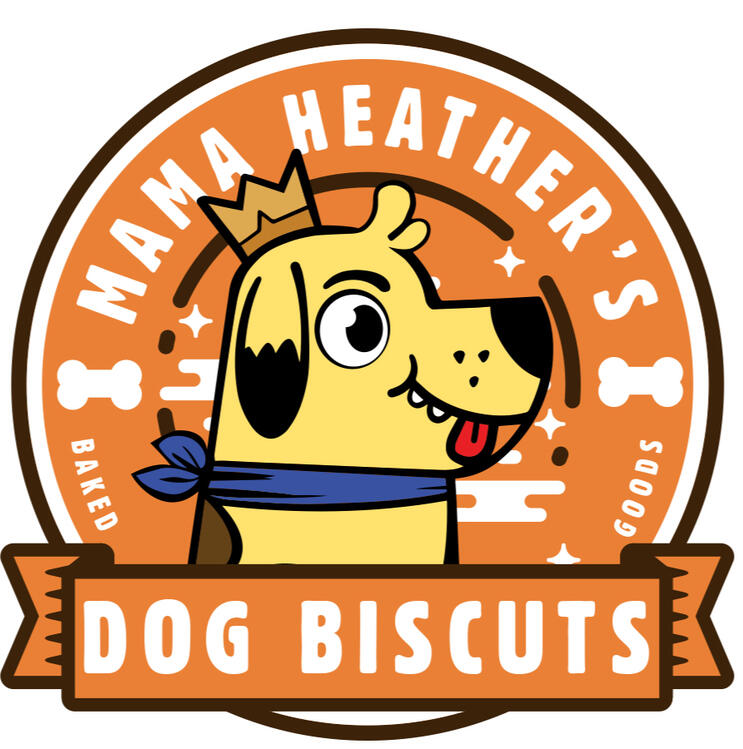 Dog Biscut Logo. Vector Illustration.